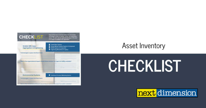 Asset Inventory Checklist | Next Dimension