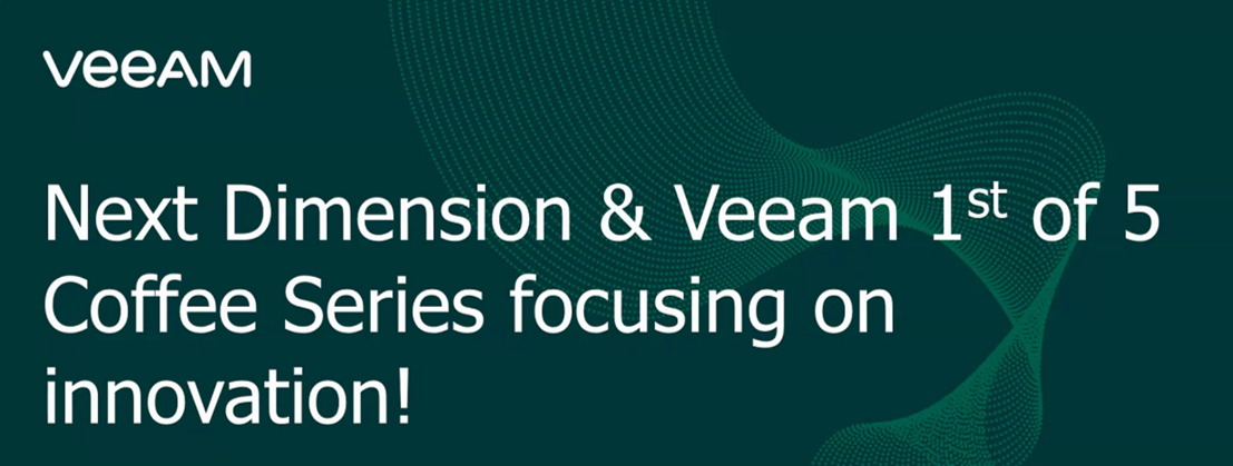 Veeam Series 1 recap